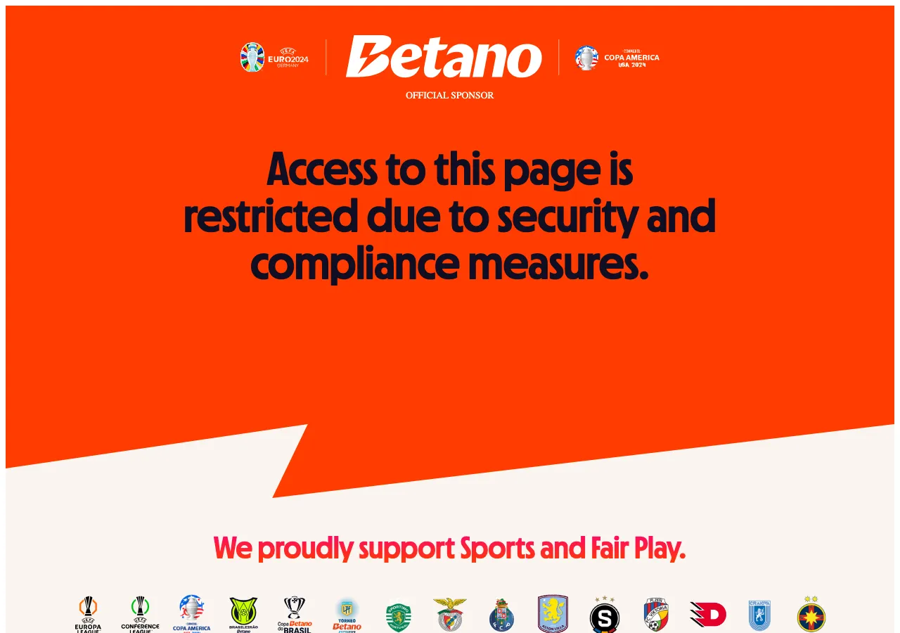 Respuesta actual de mx.betano.com: aviso de acceso restringido por medidas de seguridad y cumplimiento